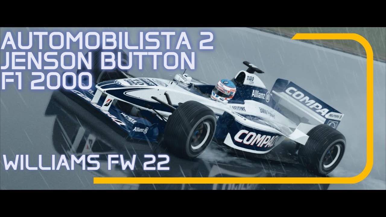 🏆 “The Last Ride – Jenson Button  BMW WILLIAMS  FW24/ Farewell Race at Spa 2005 | F1 2000 Tribute” 🏁
