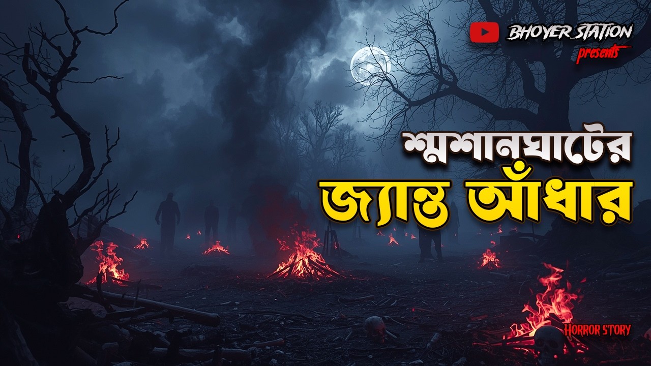 Shmshanghater Janto Adhar | শ্মশানঘাটের জ্যান্ত আঁধার | Bhoyer Station