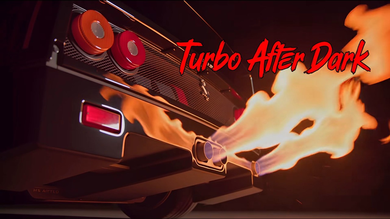 Turbo After Dark - 80s-Inspired Synthwave | Retrowave Night Drive