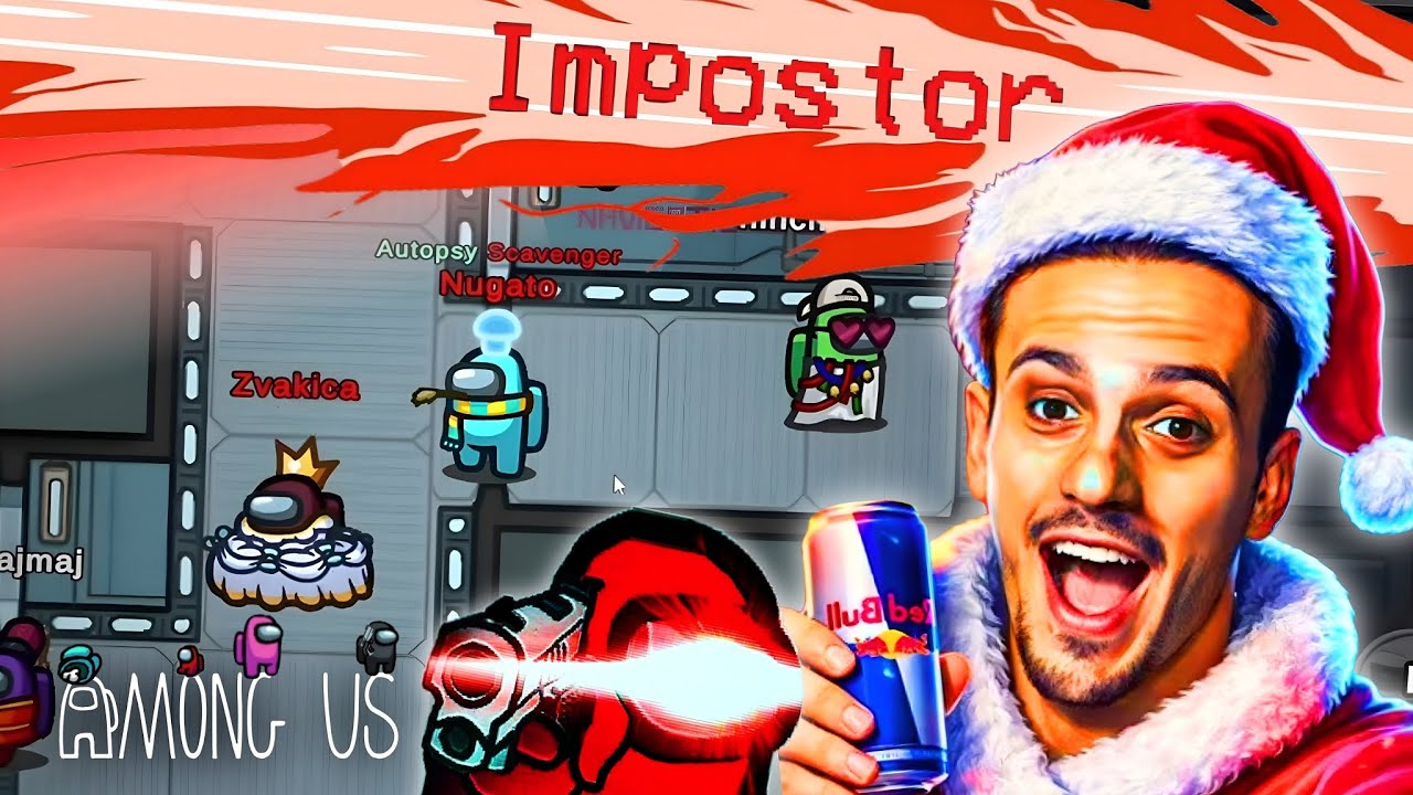 NUGATO I ZVAKICA IMPOSTORI!! NAJJACI GAME - AMONG US!!