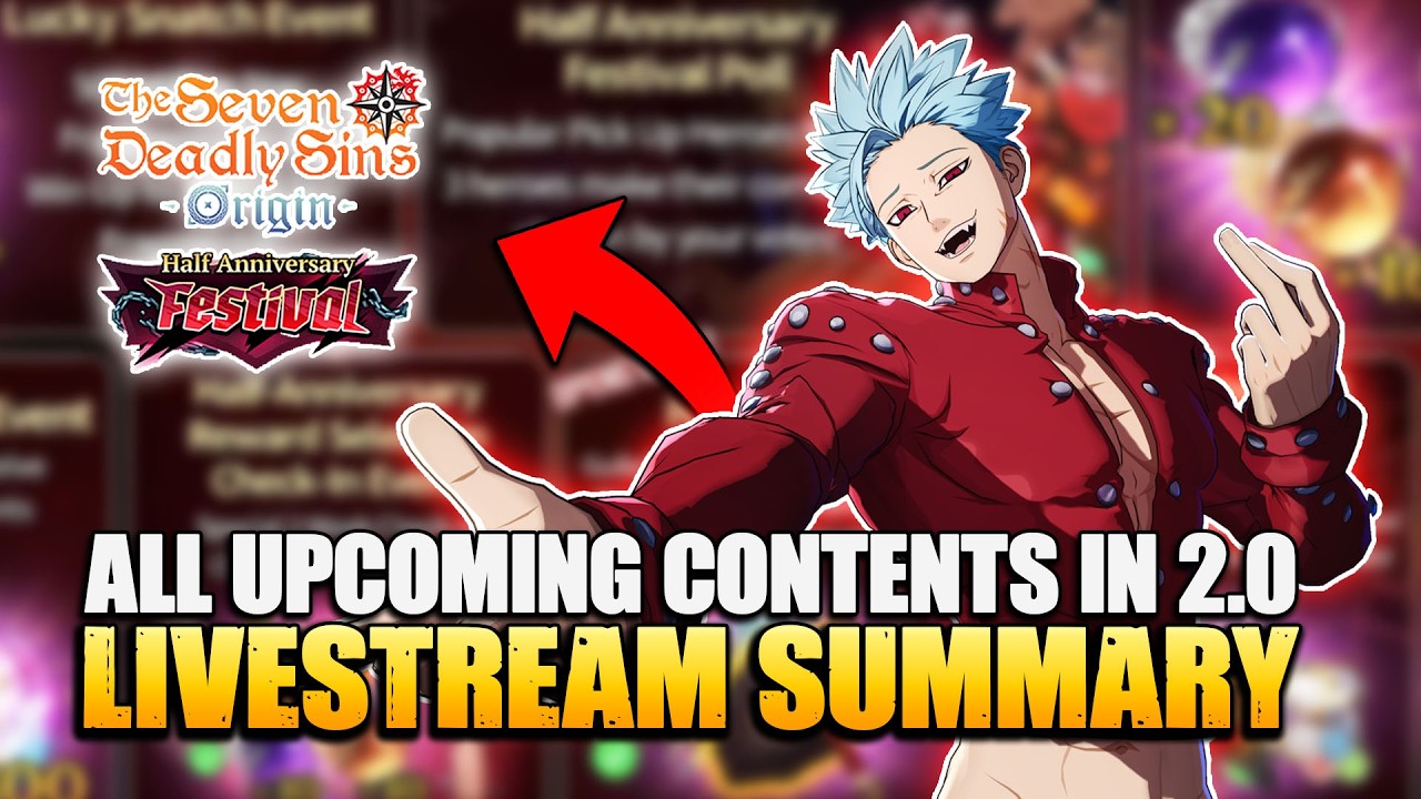Весь новый контент и изменения в обновлении [2.0] | The Seven Deadly Sins: Origin
