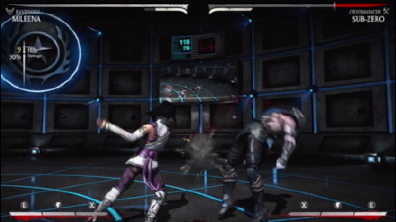 mileena combos