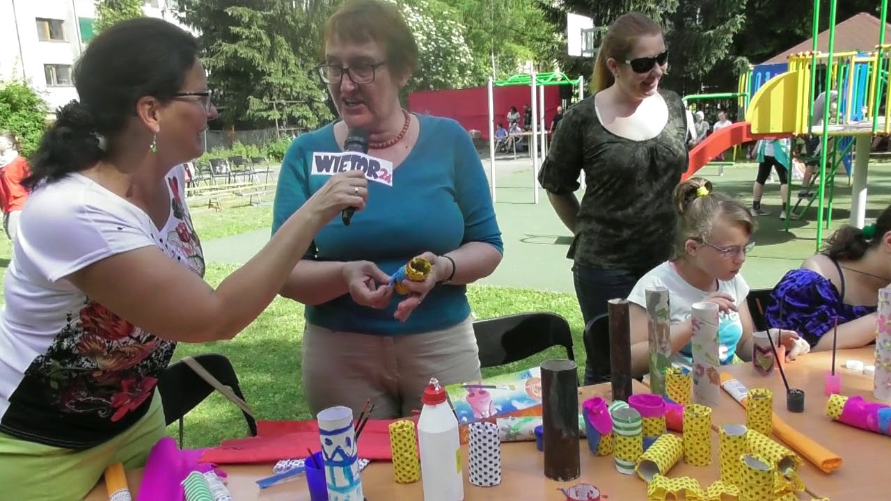 Impreza plenerowa w Specjalnym Ośrodku Szkolno-Wychowawczym nr 4 w Krakowie