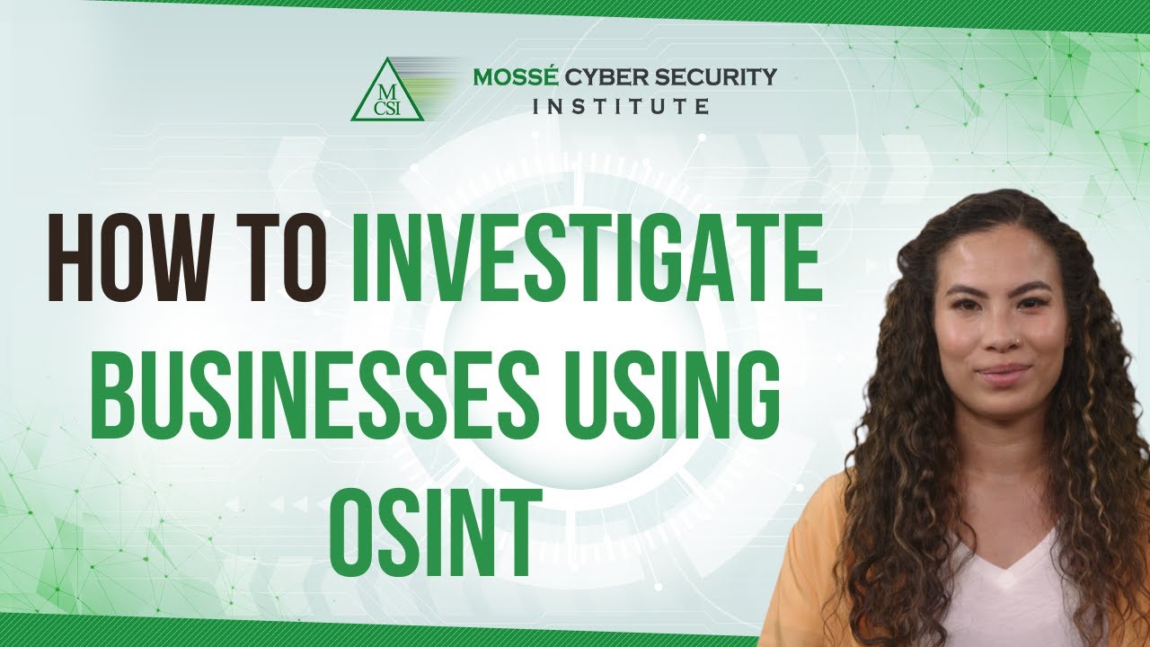 How to investigate businesses using OSINT