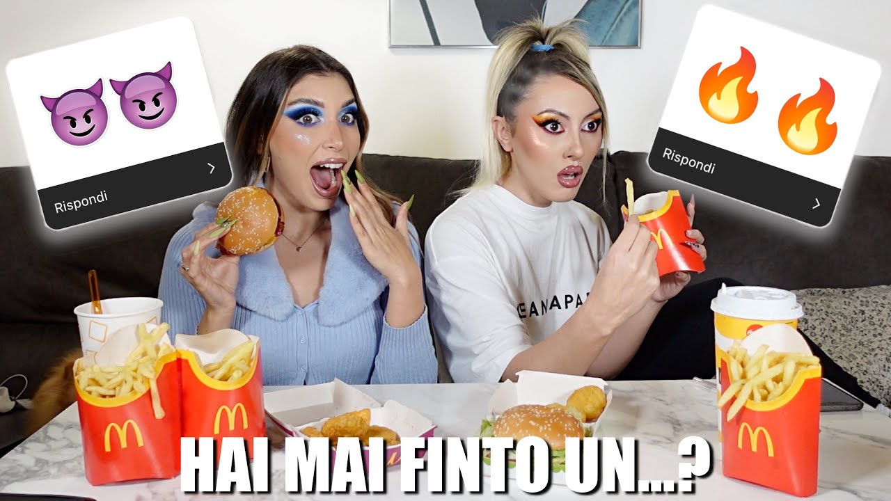 MUKBANG MC DONALD’S + DOMANDE SCOMODE | MelissaTani