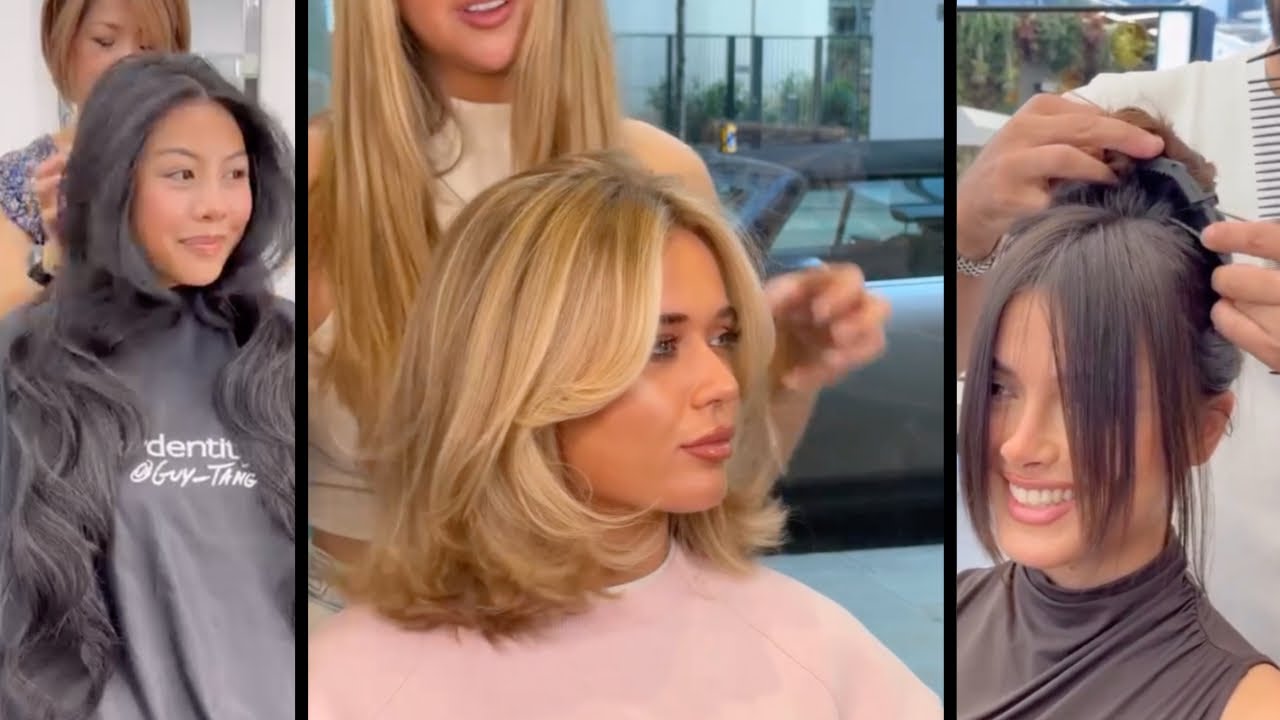 See The Most Amazing Hair Changes Ever! - Haircut For Round Faces