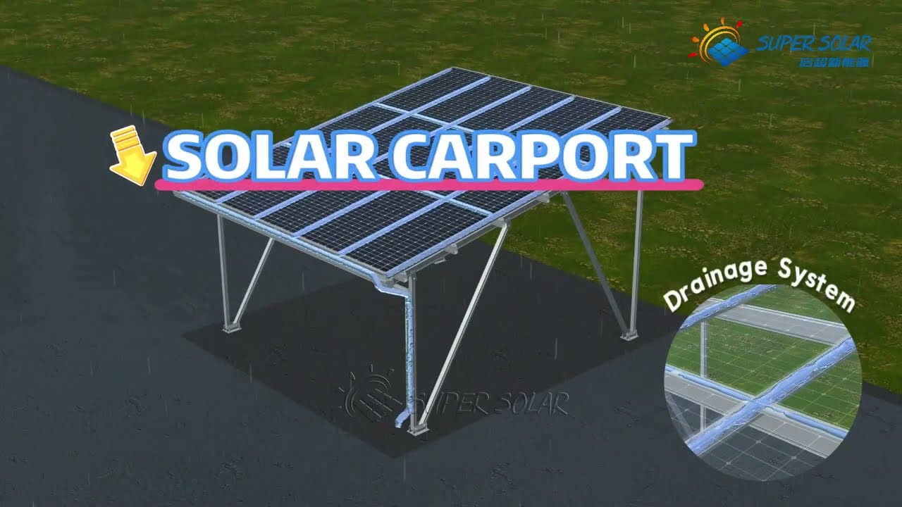 Waterproof Solar Carport Installation