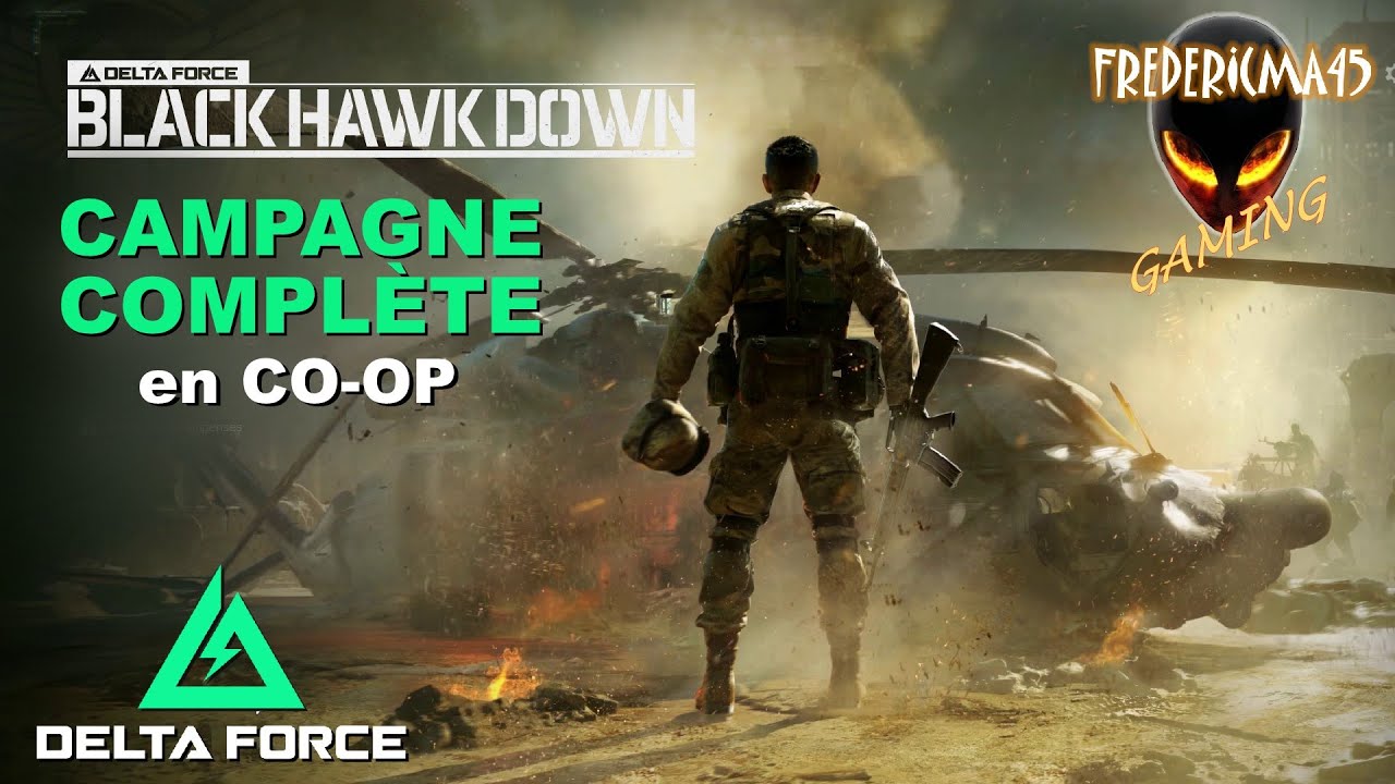 Delta Force BLACK HAWK DOWN Campagne Complète en Coop Walkthrough FR (Jeu Gratuit sur Steam)