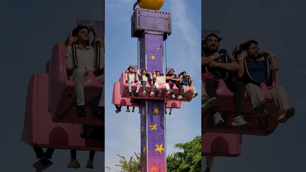 Adventure island rohini delhi z force ride | Adventure island delhi amusement park ride enjoy fun
