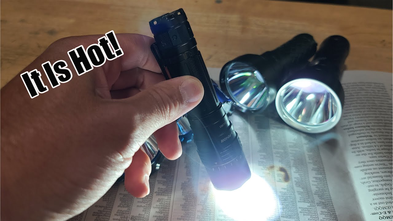 Can A LED Flashlight Burn You Or Start A Fire?