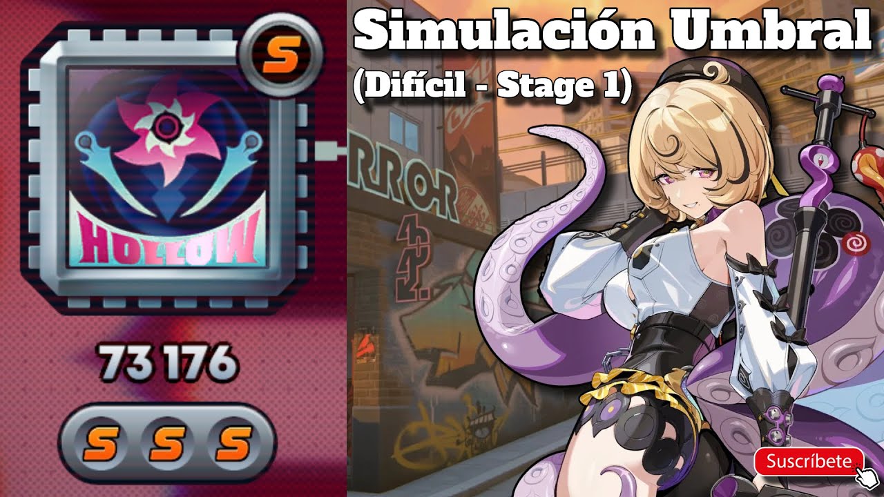 Simulación de Umbral (2.6) || Stage 1 (Difícil) || Zenless Zone Zero