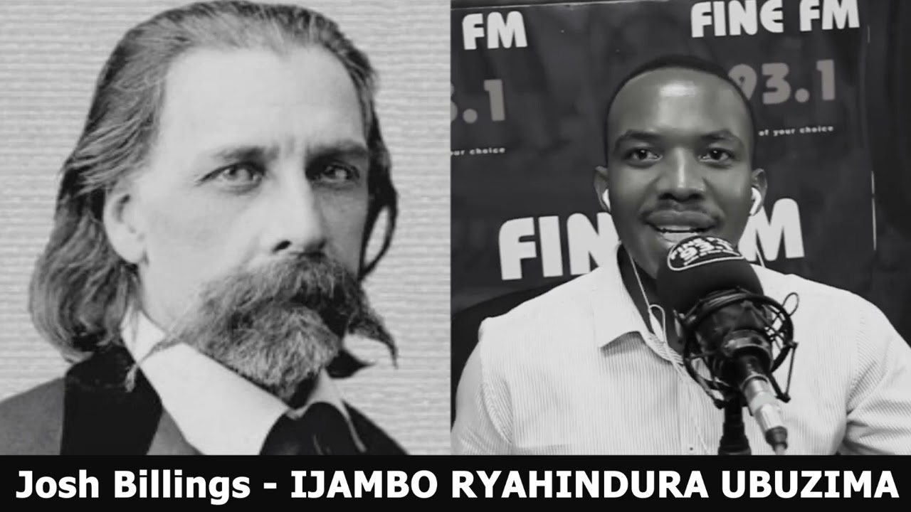 Josh Billings - IJAMBO RYAHINDURA UBUZIMA EP503