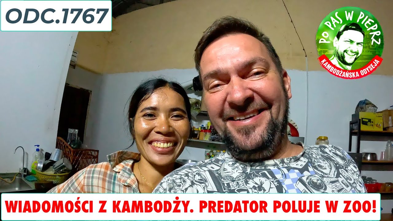 Wiadomości z Kambodży. Predator poluje w zoo! Są ofiary... Odc.1767
