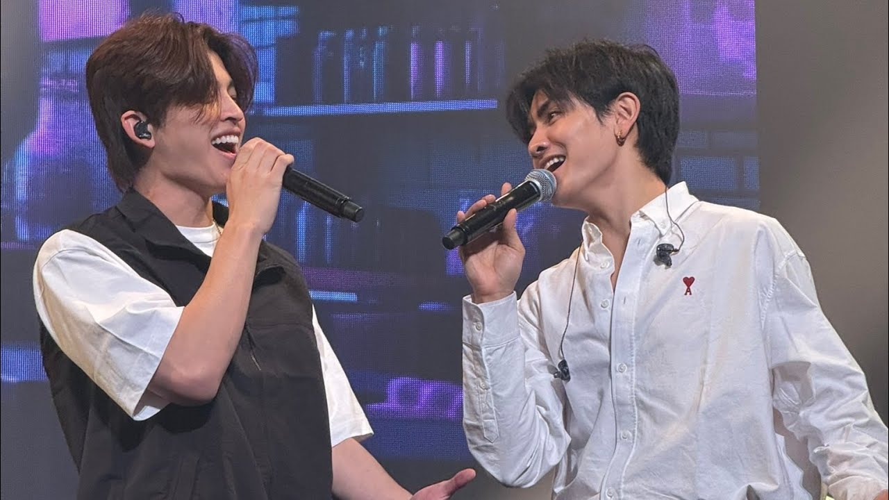 KNOCK KNOCK - Pond, Joong | Fancam credit  @sollmatee on X