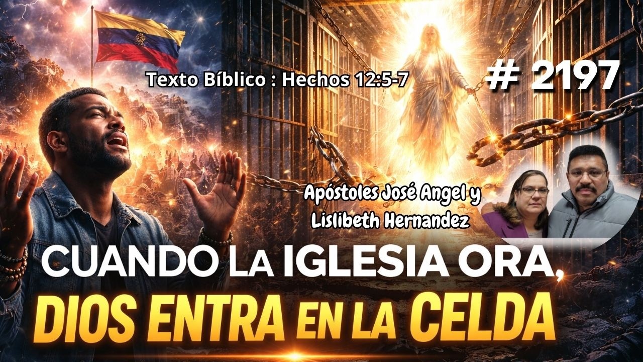 02-17-2026 Clamor Matutino:  Cuando la iglesia ora, Dios entra en la celda.