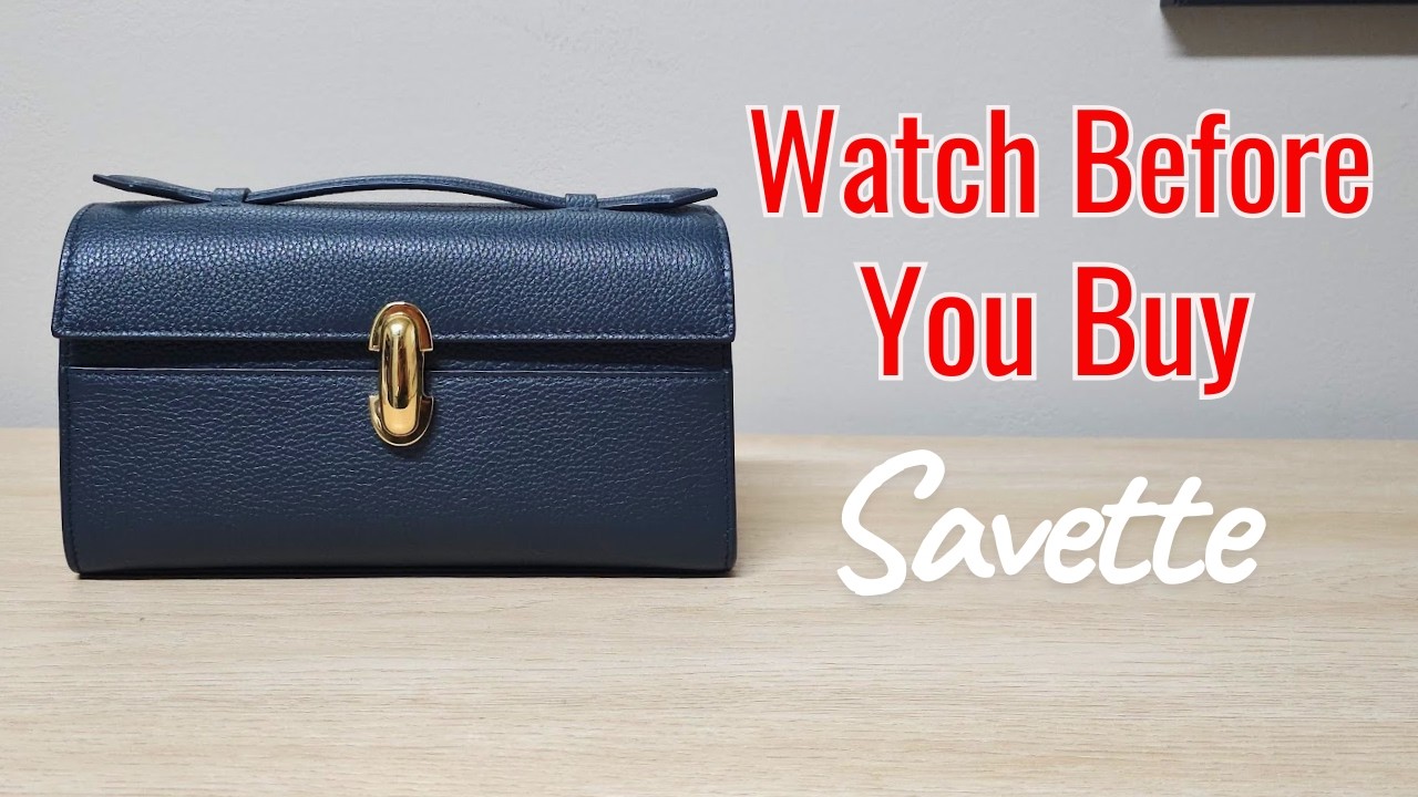 Посмотрите видео перед покупкой Savette Symmetry Pochette | Независимый бренд сумок среднего цено...