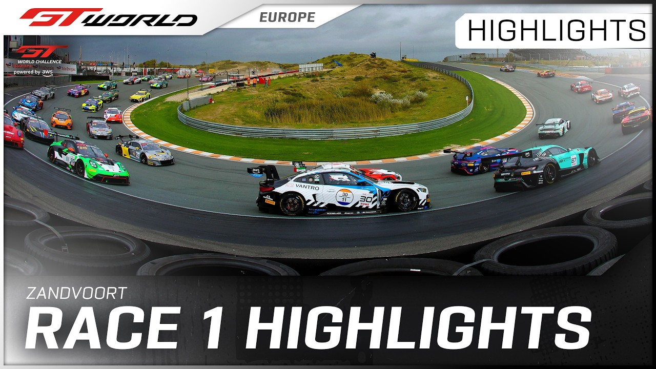 Highlights | Race 1 | Zandvoort | GT World Challenge Europe pwd by AWS