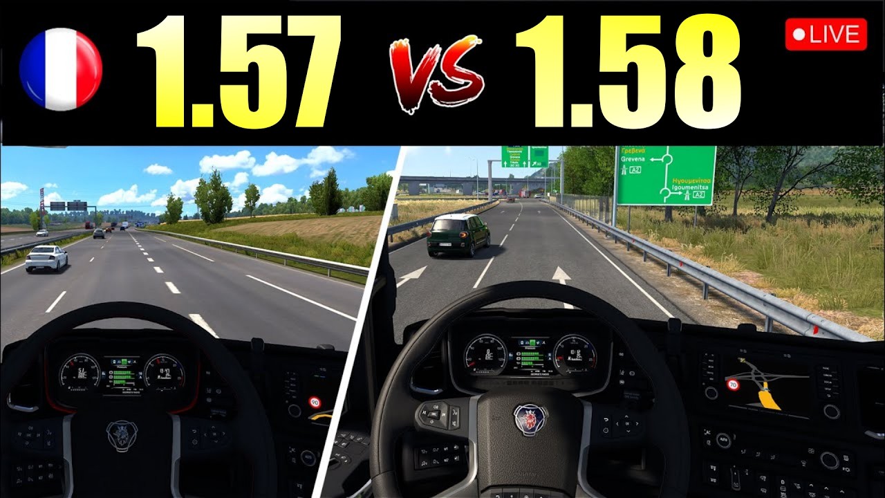 🚛1.58 Avoir un beau jeu bien réaliste🤣 ETS2 - Euro Truck Simulator 2