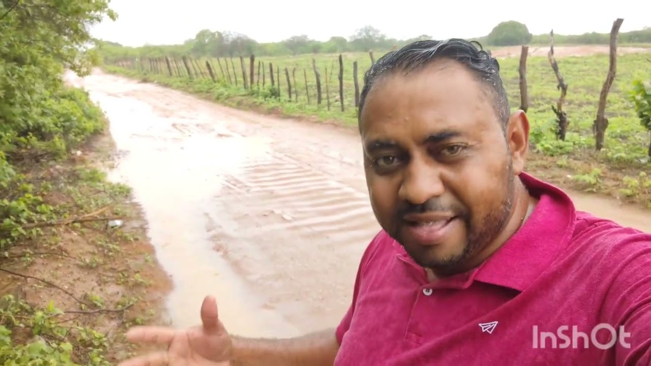 Muita chuva no sertão de Pernambuco hoje 