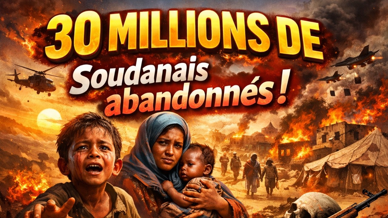 30 MILLIONS DE Soudanais en danger… et le monde ne fait rien