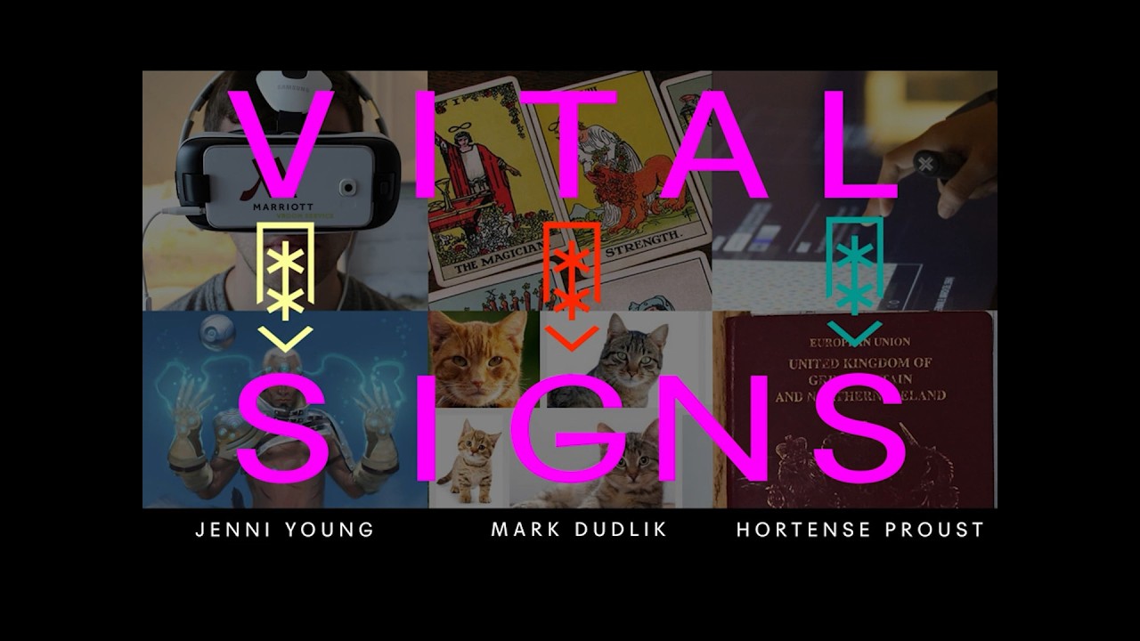 VITAL SIGNS / Discussion: Mark Dudlik, Hortense Proust, Jenni Young