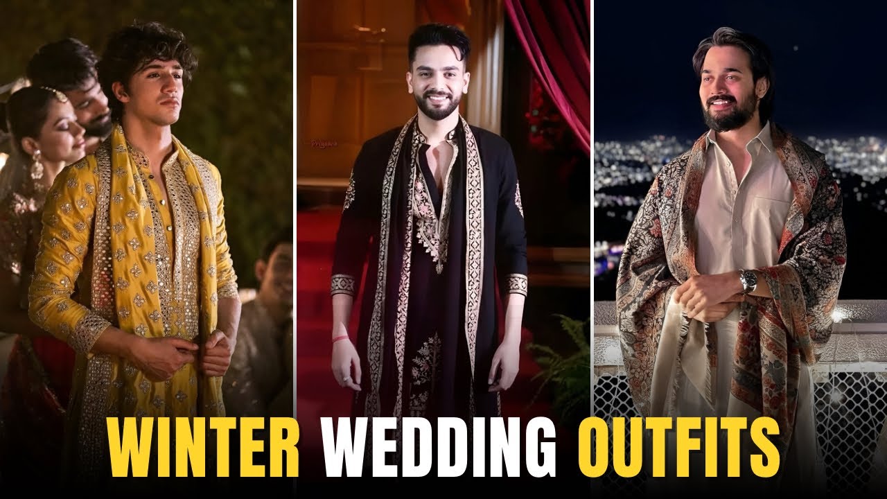 Best Winter Wedding Outfits for Men | Best Shaadi Outfits for Men | Wedding Outfits Winter 2025
