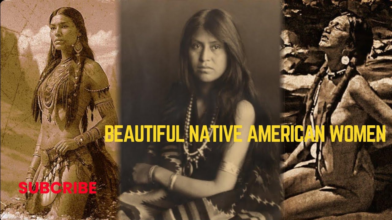 OLD photos of BEAUTIFUL Native American Women from the OLD WEST
