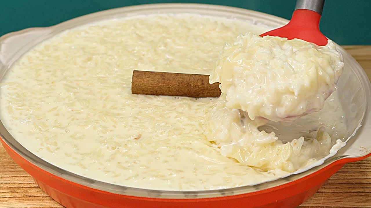 PRONTO EM MINUTOS!! Aprenda Como fazer ARROZ DOCE CREMOSO simplesmente DELICIOSO!!