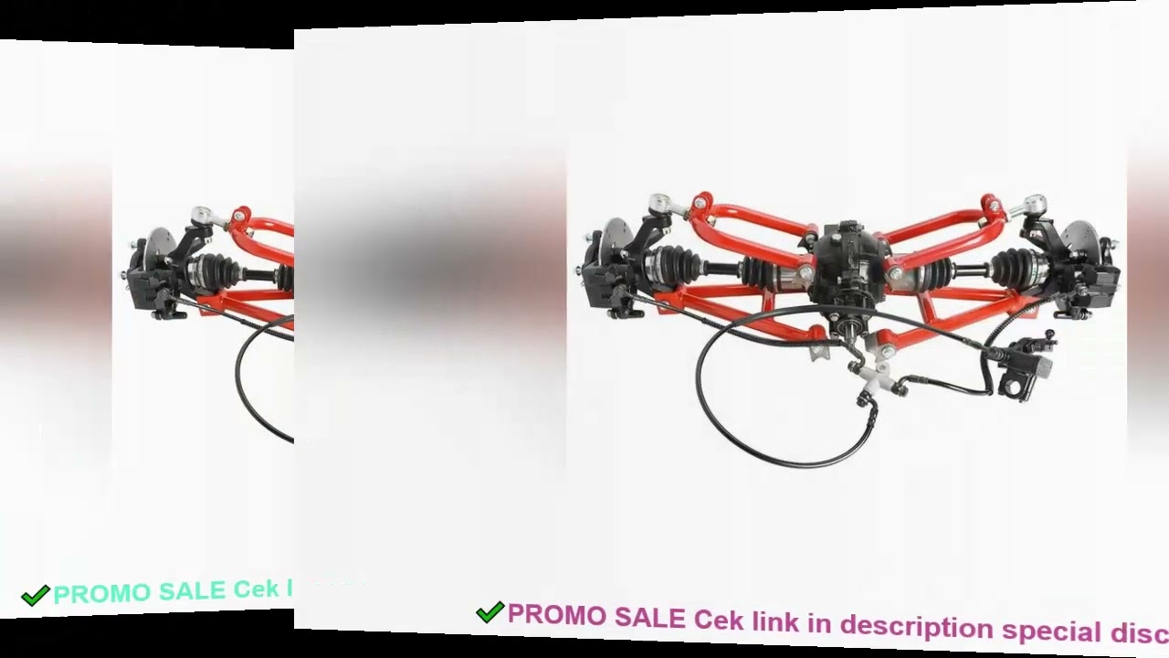 TDPRO Go Kart 4WD Rear Drive Shaft CV Axle Shock SwingArm Brake 4 Wheelers ATV Buggy quad go cart