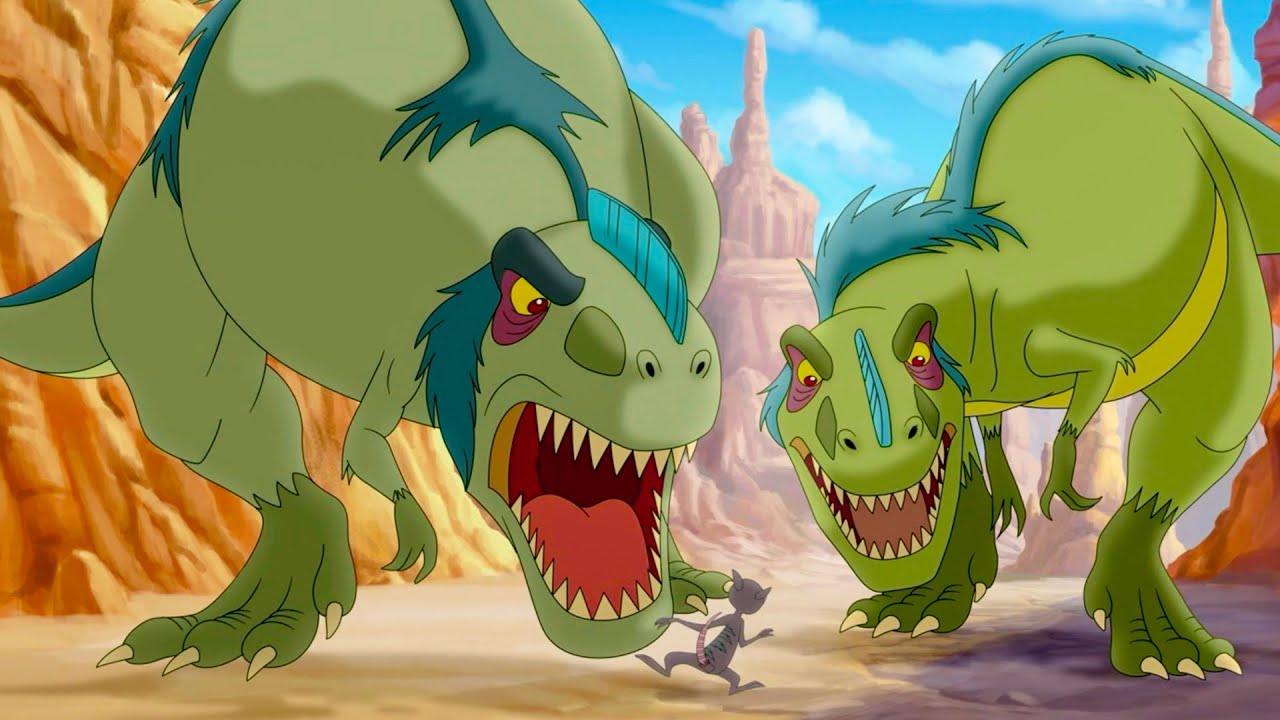 Die gefährlichsten Scharfzahn-Momente 🦖 | In Einem Land Vor Unserer Zeit