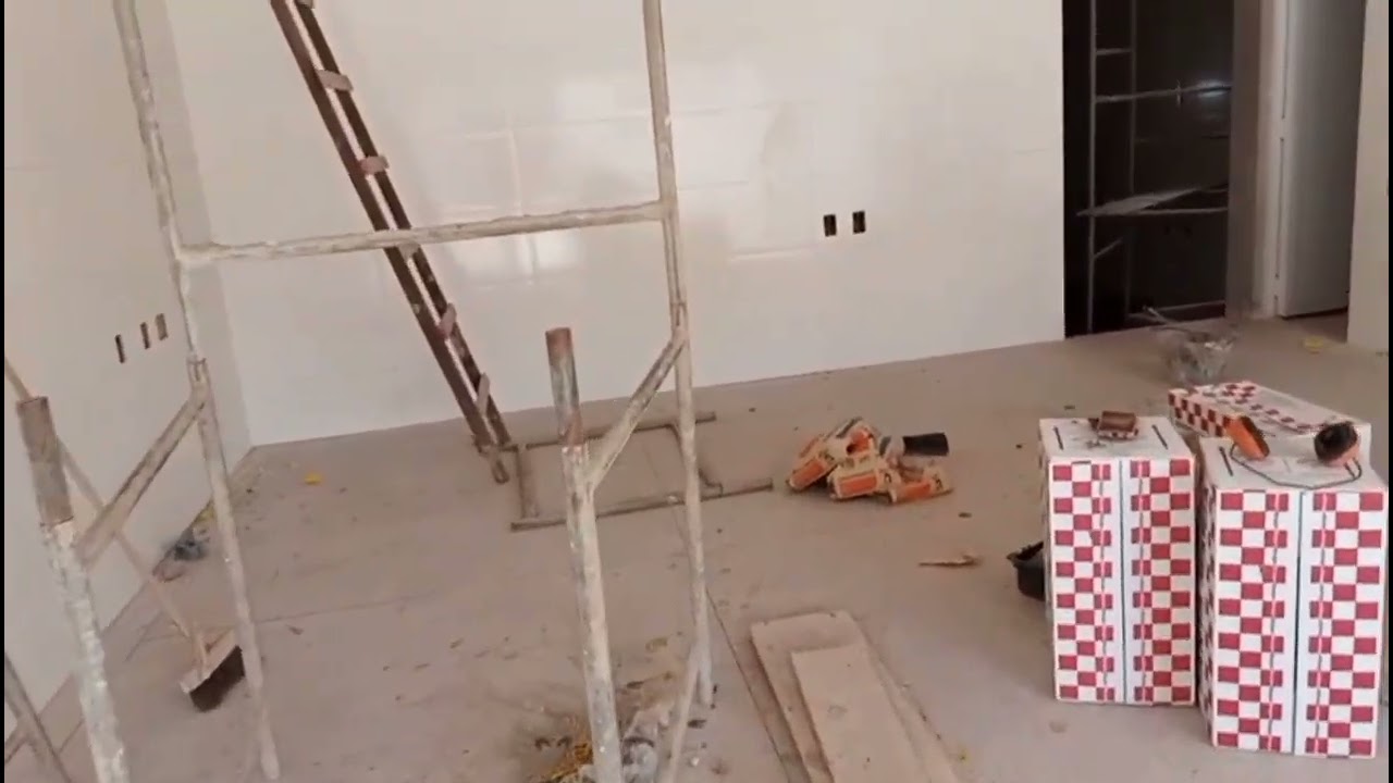 Obra quase pronta - tour pela construção 