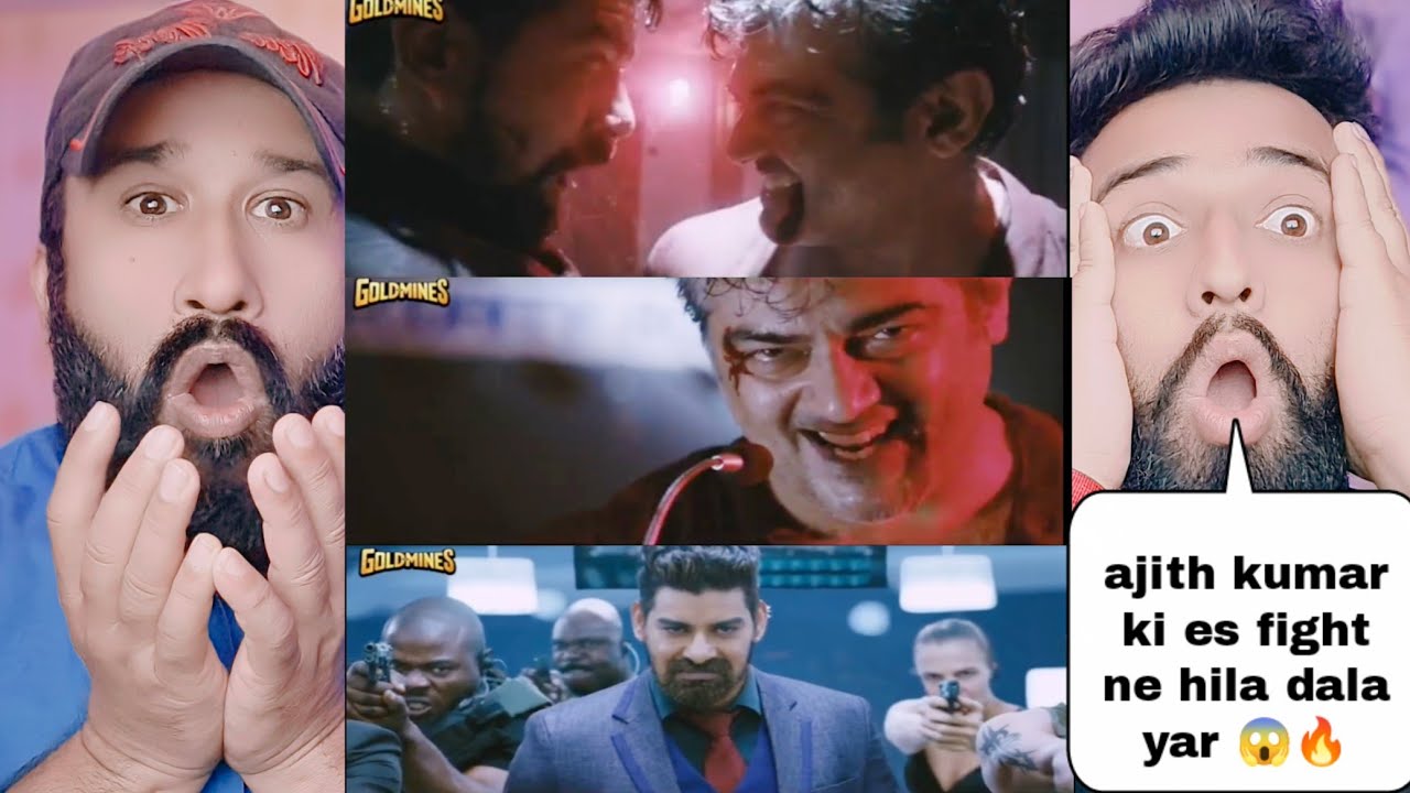 Vedalam Movie | Ajith Kumar Mass Fight Scene | Pakistani Reaction |
