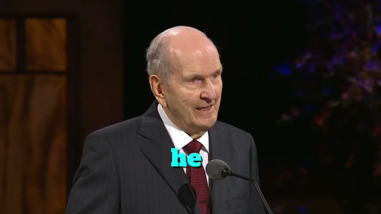 Let God Prevail -President Russell M. Nelson. #comefollowme 