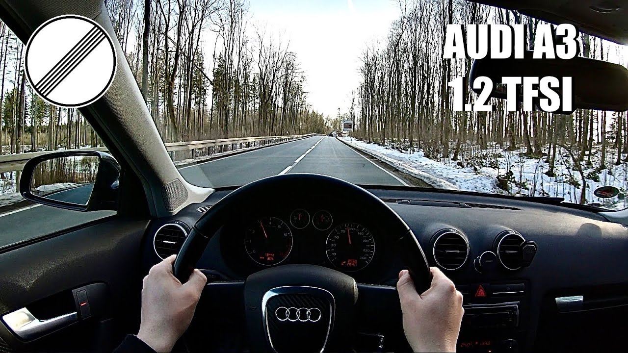 2005 Audi A3 8P | 1.2 TFSI | POV Country Road Drive