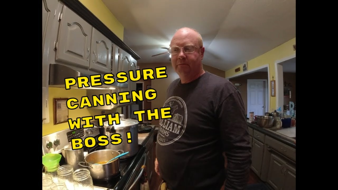 The Boss's First Time Pressure Canning
