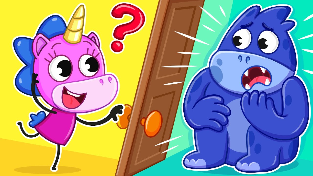 Guess Who’s There?! | Don’t Be Afraid of Monsters + More Best Kids Cartoons | Teeny Mimi