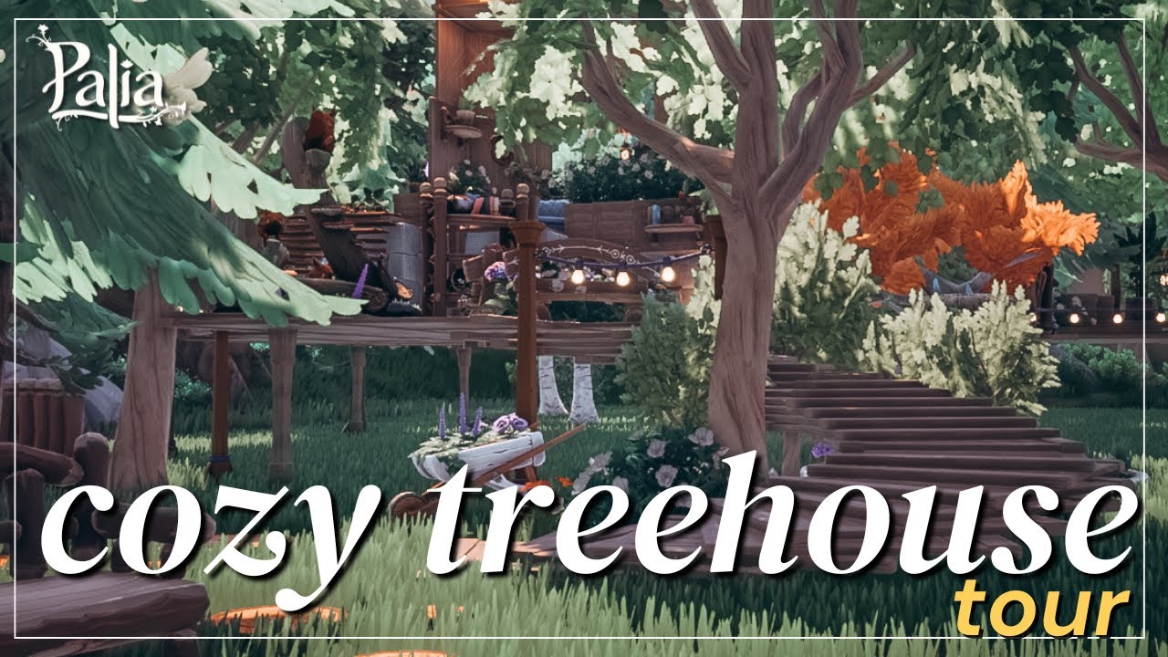 My Cozy Treehouse Build in Palia! 🌱
