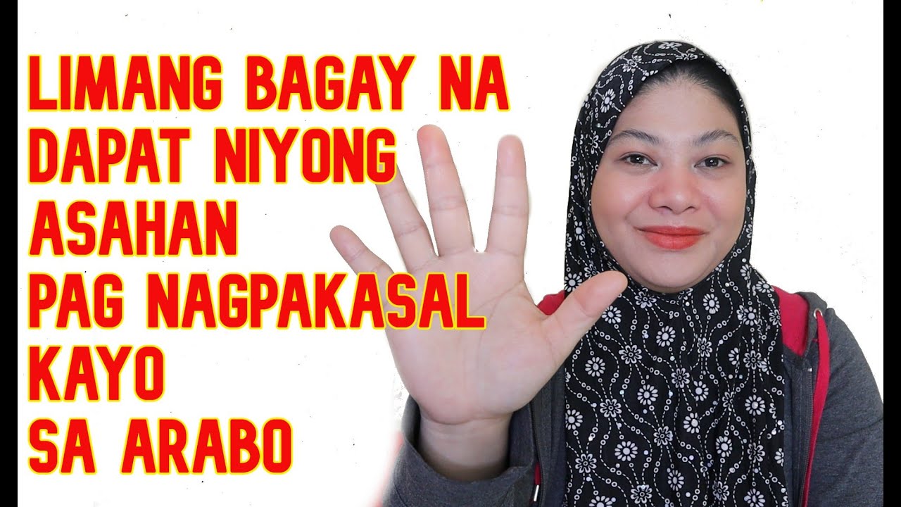 5 bagay na dapat mo paghandaan O asahan kapag nagpakasal ka sa isang Arabo