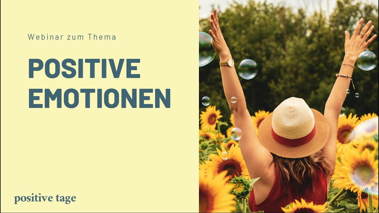 Positive Tage Webinar 