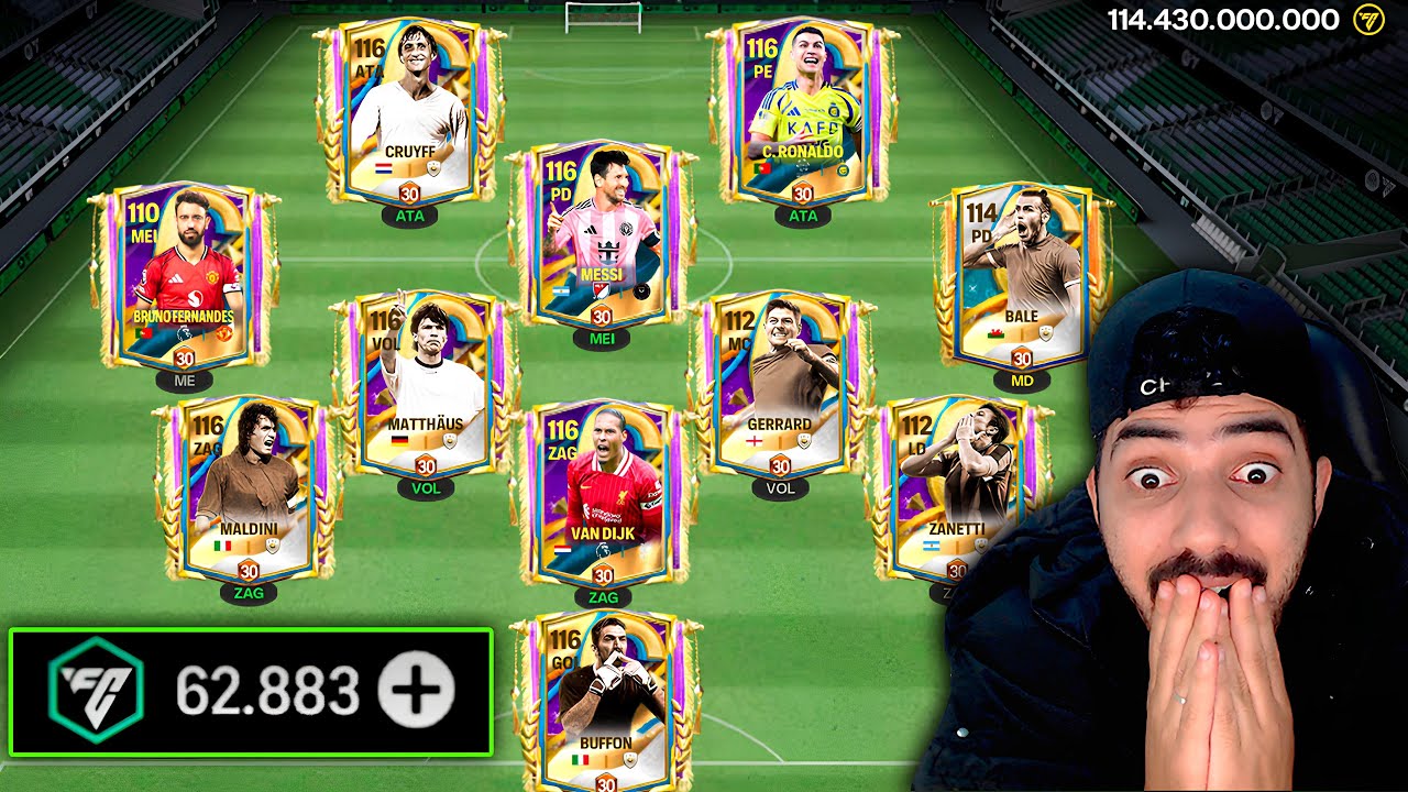o MELHOR TIME do BRASIL no FC MOBILE! 🤑🔥