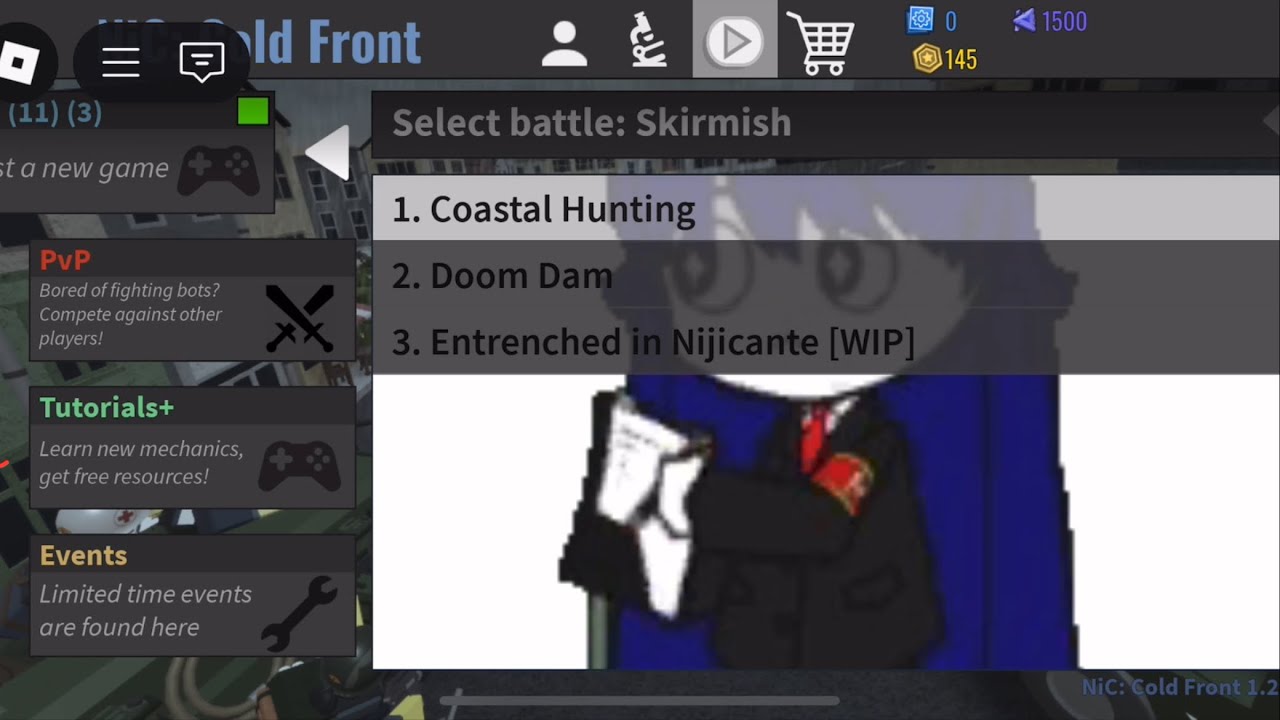 NIC cold front Skirmish map 1