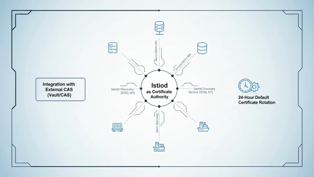 Расширенные возможности Istio mTLS: обеспечение безопасности микросервисов с помощью Service Mesh.