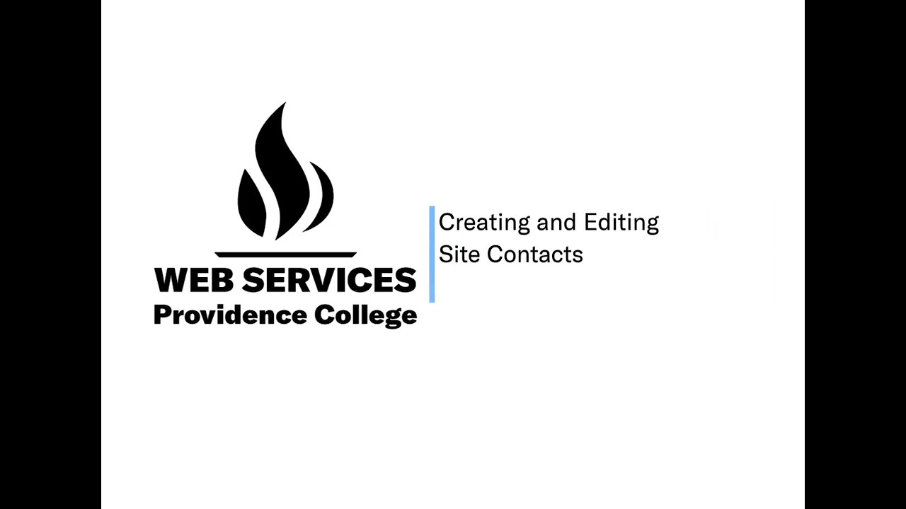 Adding new and editing existing contacts