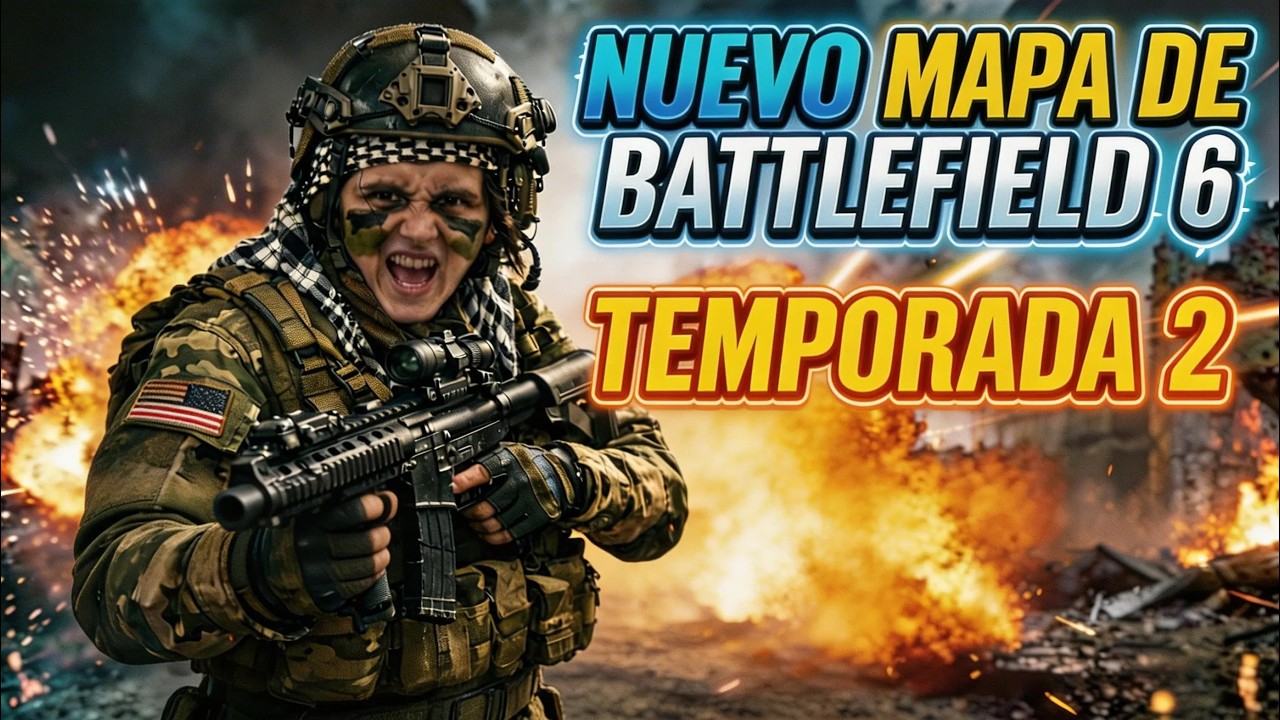 Probando el NUEVO MAPA… y salió ESTO 😳 | BF6 T2
