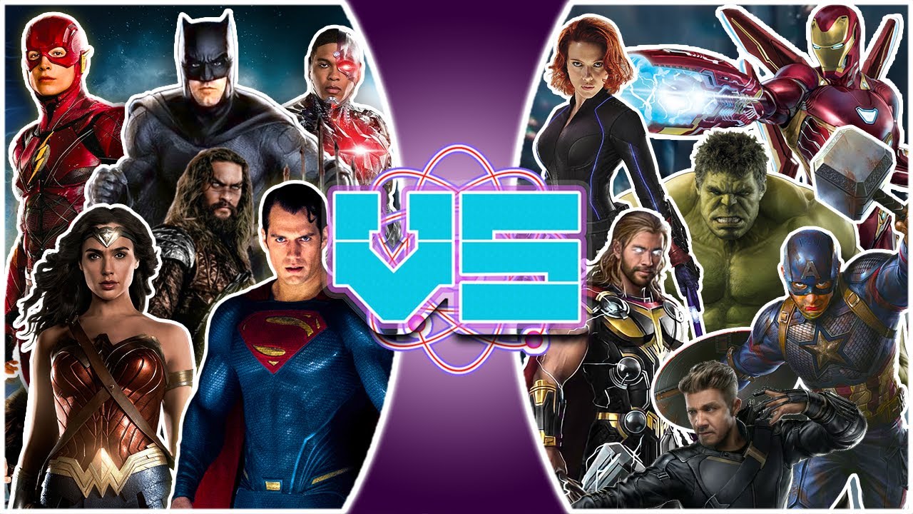 Justice League vs Avengers TOTAL WAR! (DCEU vs MCU) | REWIND RUMBLE