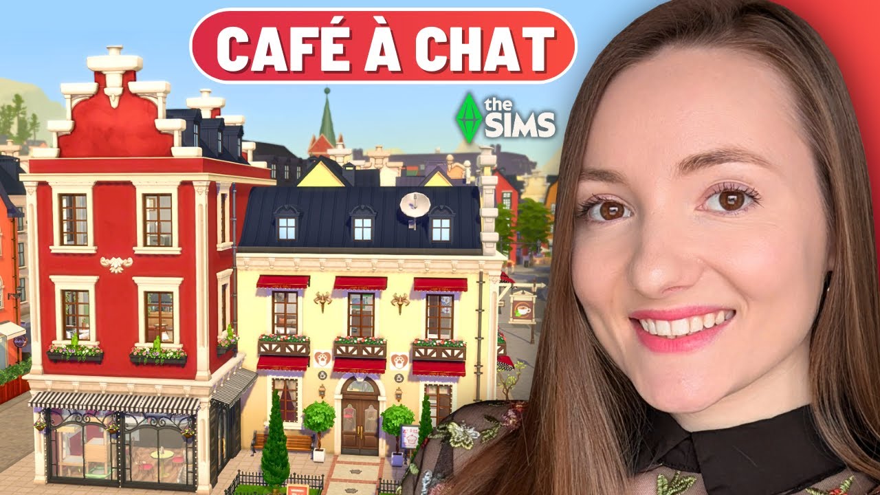 J'ai créé le café à chat qu'il vous faut 😻 Les Sims 4