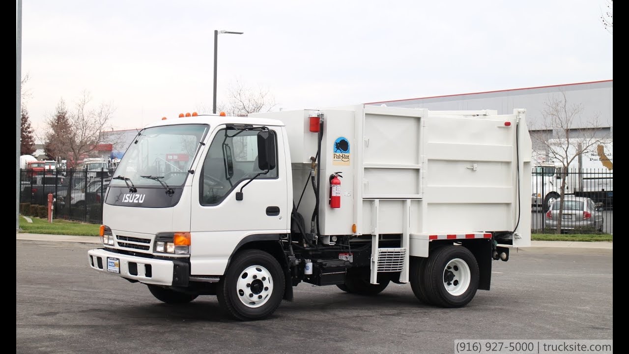 2004 Isuzu  Pak-Rat Satellite Garbage Truck for sale