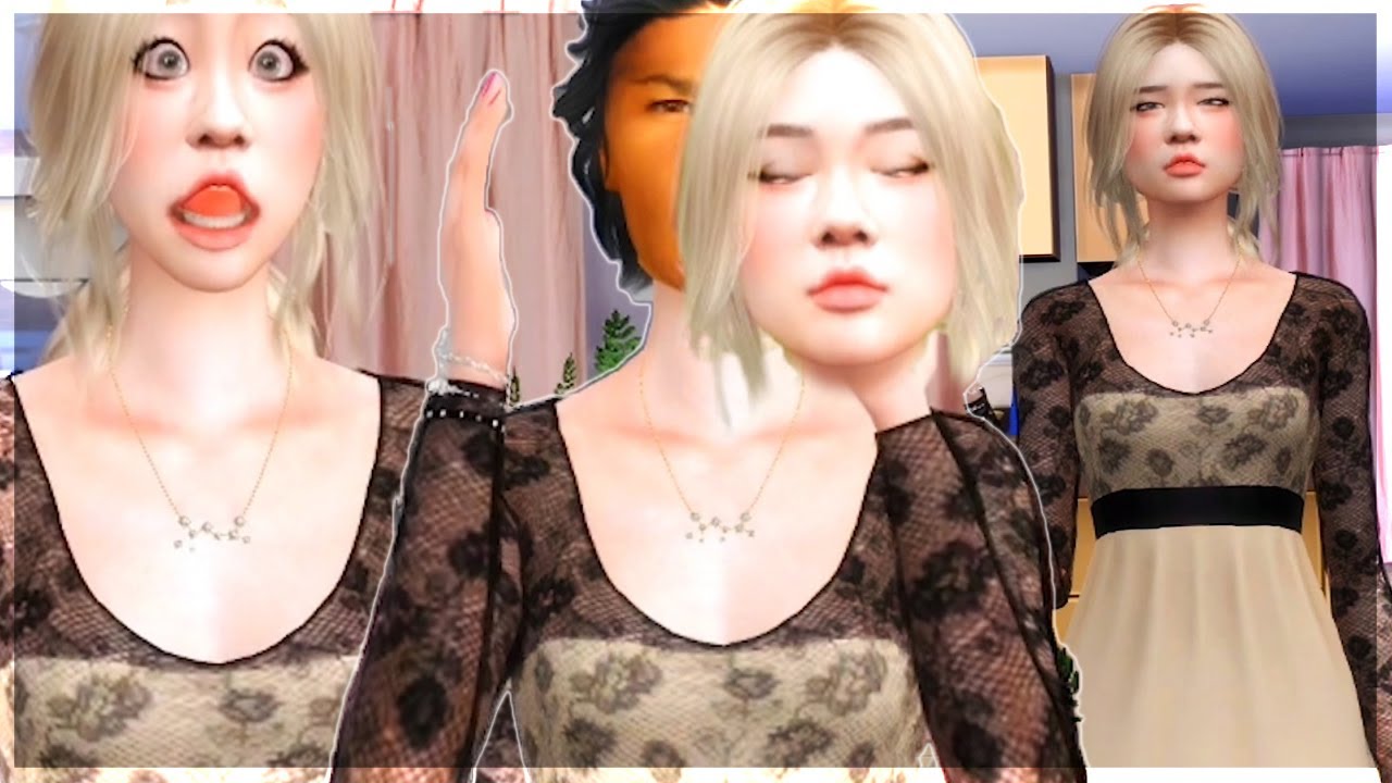 He's Take Over A Girl Life👧: MTF Transformation Story | Sims 4