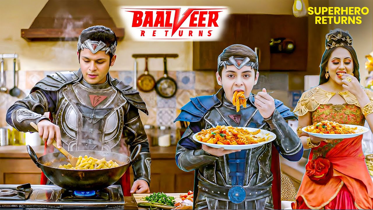 बालवीर ने बनाया विवान और परियों के लिए स्वादिष्ट पास्ता | Balveer | Baalveer Returns