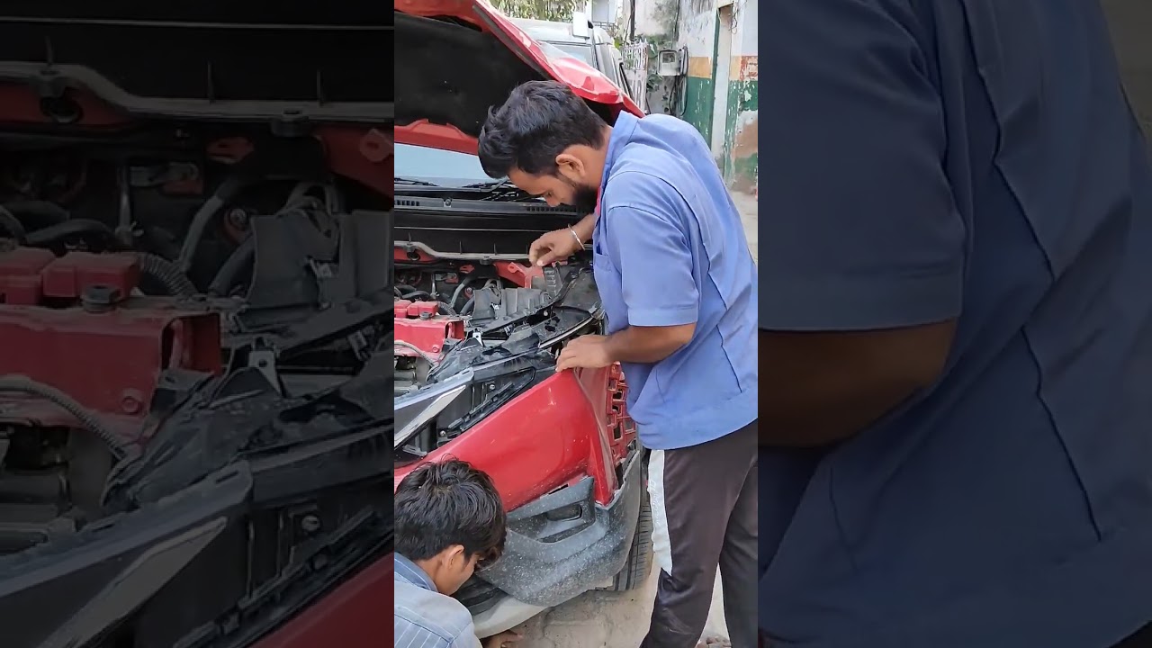 Brezza head light restoration #viral #car #carmechanic #hyundaicars #shortvideo #carrepair #automobi
